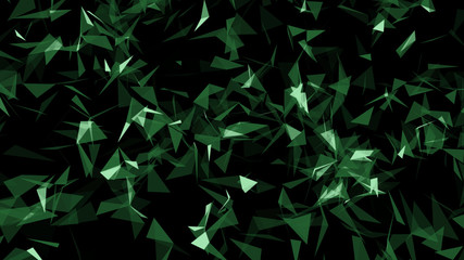 Poster - Abstract polygonal geometric background, Triangles. Modern Wallpaper. Elegant background style