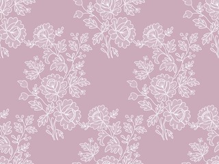 floral lace pattern