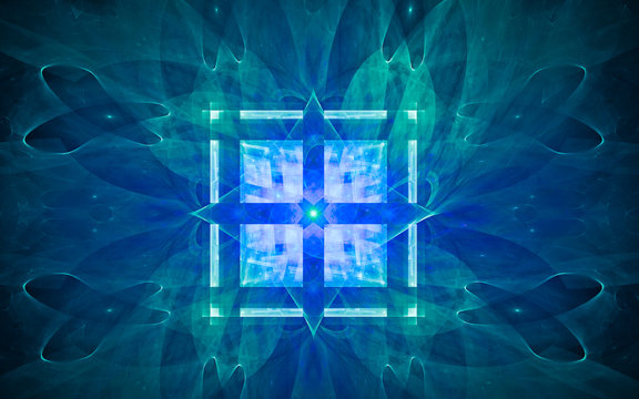 digital generated image in the form of abstract geometric shapes of various shades and colors for use in web design and computer graphics