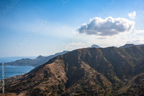 The volcanic landscape. Sicily Poster Mural XXL