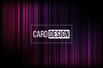 Poster - Abstract gradient striped trendy color background. Vector illustration