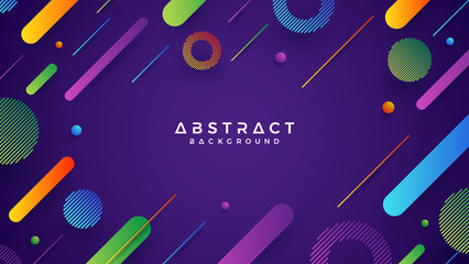Poster - abstract, modern, dynamic, trendy gradient background. eps10 vector illustration. blue, green, orang