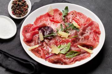 Wall Mural - Marbled beef carpaccio