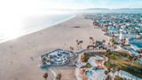 Fototapeta  - Venice Beach Aerial Los Angeles