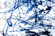 Art creative background. Hand painted blue background.