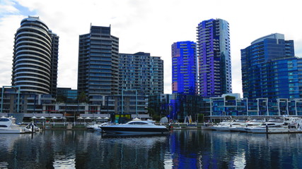 Wall Mural - Melbourne Docklands in Australia