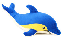 Toy Dolphin Isolated On A White Background