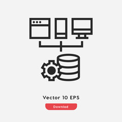 Poster - investment icon vector
