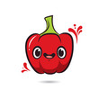 cute cartoon characters pepper red