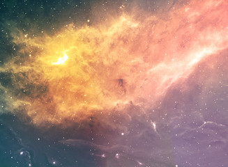 Wall Mural - abstract space nebula for powerful concept