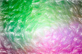 Fototapeta Łazienka - Abstract illustration of green, pink, red Wax Crayon with low coverage background
