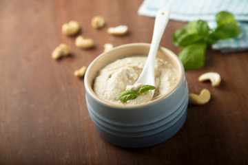 Cashew sauce, or vegan mayo