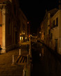 Kanal von Venedig bei Nacht 