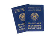 © Tatsiana - two belorussian passports on a white background