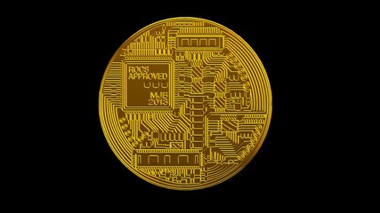 Poster - Bitcoin blockchain crypto currency digital encryption network for world money