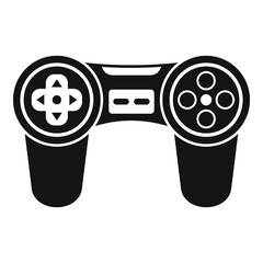 Poster - Joystick icon. Simple illustration of joystick vector icon for web design isolated on white background