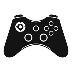 Poster - video game controller icon. simple illustration of video game controller vector icon for web design 