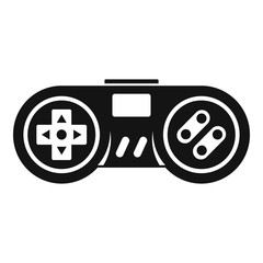 Poster - wireless controller icon. simple illustration of wireless controller vector icon for web design isol