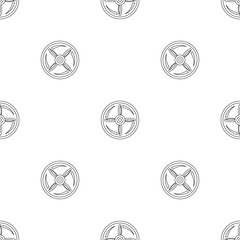 Poster - drone propeller pattern seamless vector repeat geometric for any web design