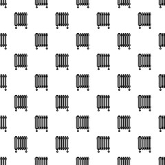 Poster - Oil radiator pattern seamless vector repeat geometric for any web design