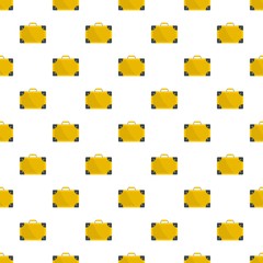 Poster - travel suitcase pattern seamless vector repeat for any web design