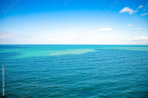 Fotomural Beautiful seaview from Alcamo Marina in Sicily, Italy