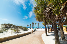 Beach Entrance In Clearwater