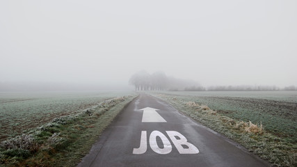 Wall Mural - Schild 402 - Job