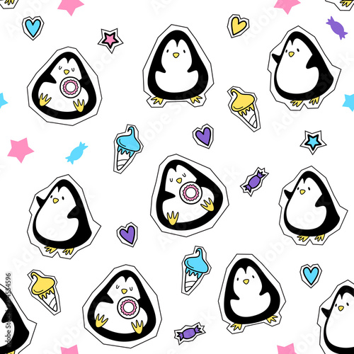 Photo Vector seamless pattern