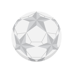 Wall Mural - Isolated soccer ball icon. Vector illustration design