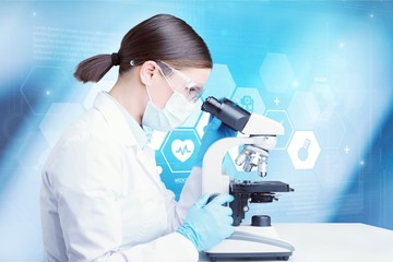Wall Mural - scientist.