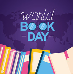 Wall Mural - world book day