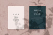 © Rawpixel.com - Wedding card invitation designs