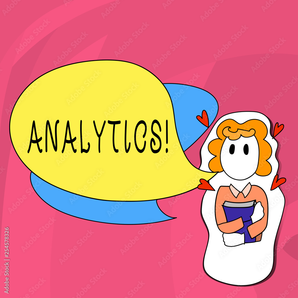 Word writing text Analytics. Business photo showcasing Data Analysis ...
