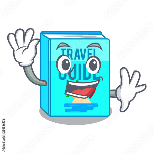 Waving Travel Guide Book Isolated In Cartoon Buy This Stock Vector And Explore Similar Vectors At Adobe Stock Adobe Stock adobe stock