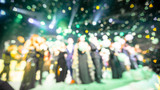 Fototapeta  - Blurred background of  the award ceremony theme creative. background for business concept