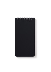 Wall Mural - notebook on isolated white background