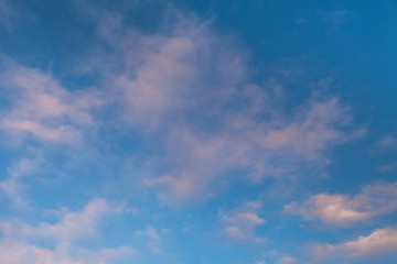 blue sky with cloud