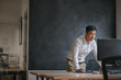 © mavoimages - Asian businessman working on his computer in an office