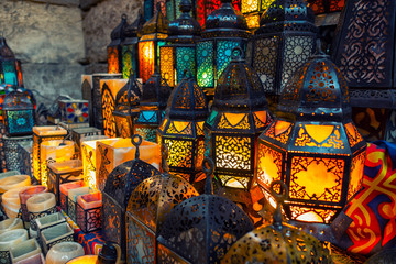 muslim style's lantern shining