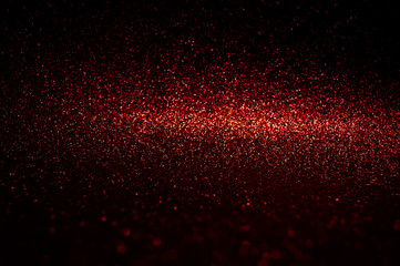 Soft image abstract bokeh dark red with light background. Red ,maroon,black color night light  elegance, smooth backdrop or artwork design for new year,Christmas sparkling glittering Valentines day