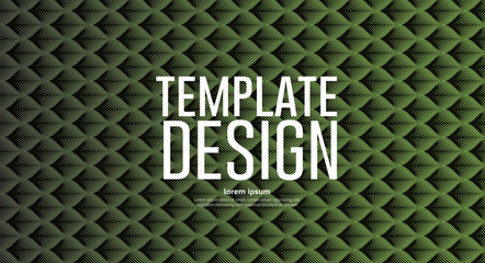 Poster - The background template of geometrical shape in pattern design.  This design pack just give you an example of how to use it to be a background in various designs.