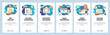 © skypicsstudio - Mobile app onboarding screens. Online payment, wire transfers and digital money. Internet secure banking and finance. Vector banner template for website and mobile development. Web site illustration