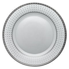 Empty plate isolated