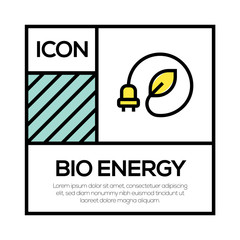 Poster - BIO ENERGY ICON CONCEPT