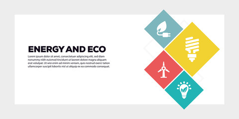 Poster - ENERGY AND ECO BANNER CONCEPT