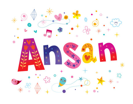 Ansan city in South Korea