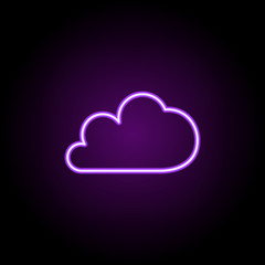Poster - cloud icon. web icons universal set for web and mobile