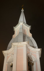 Wall Mural - Cathedral of St. Andrew at winter night.