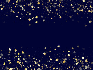 gold gradient star dust sparkle vector background.